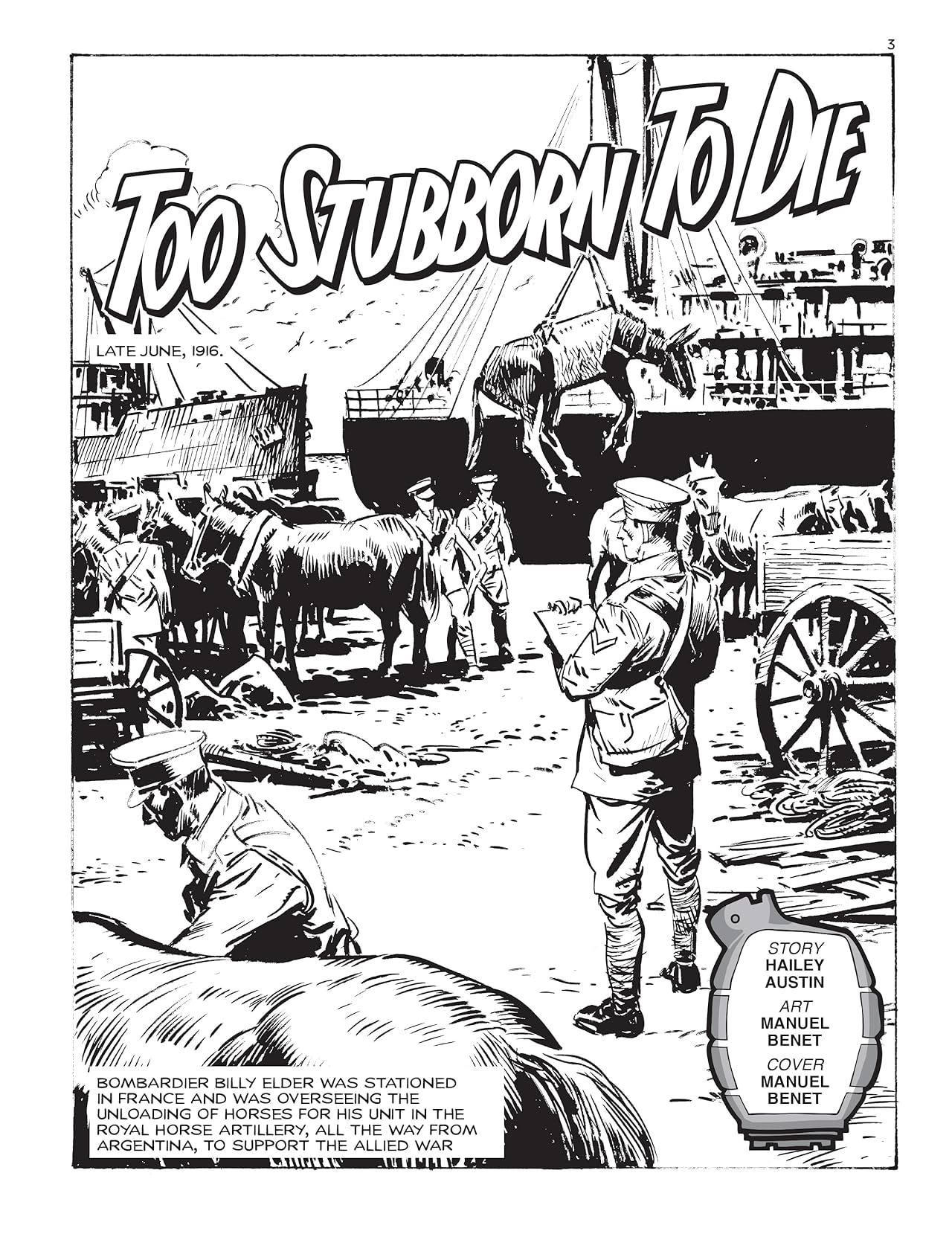 Commando #5465: Too Stubborn To Die