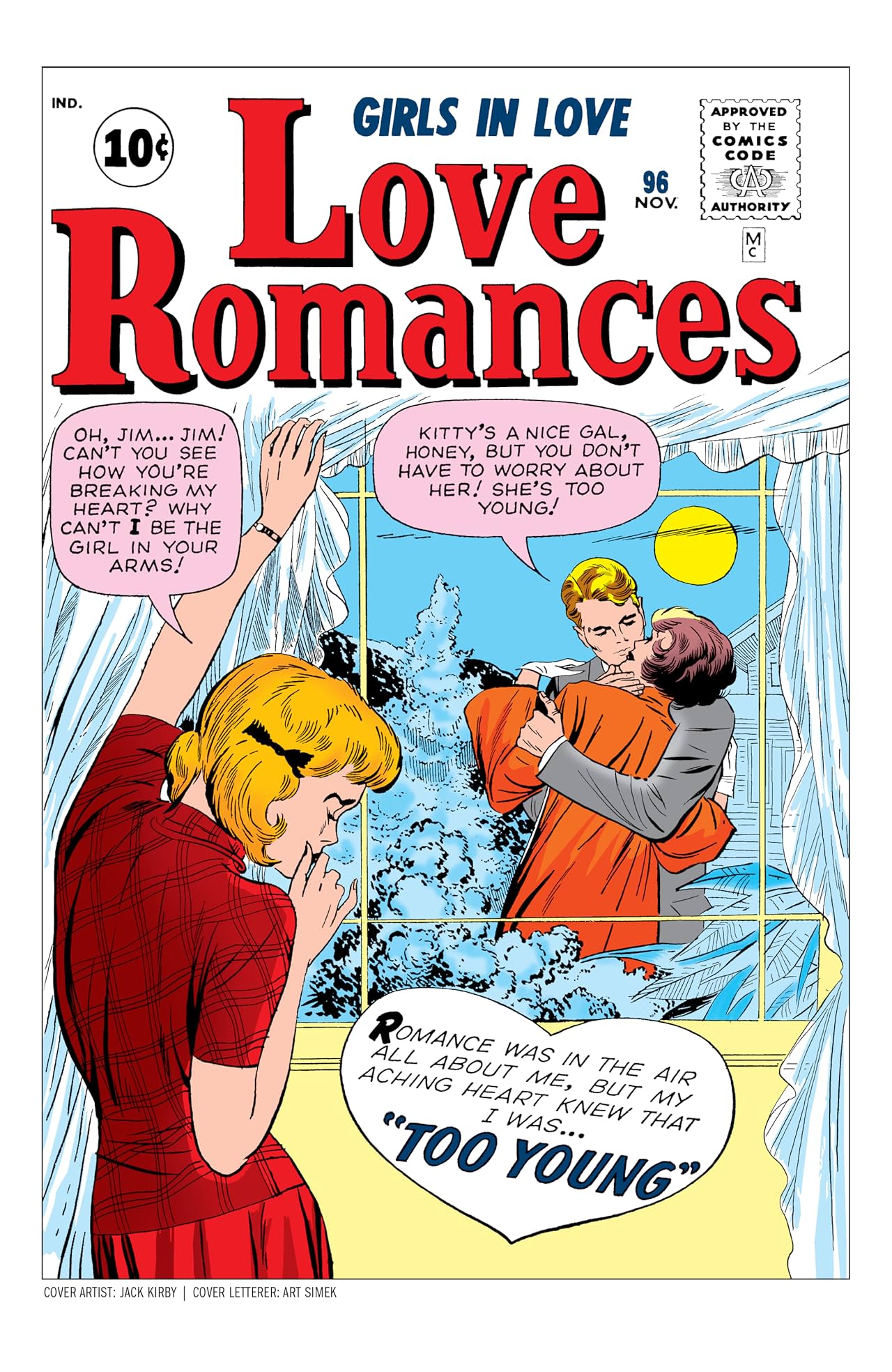 Love Romances (1949-1963) #96