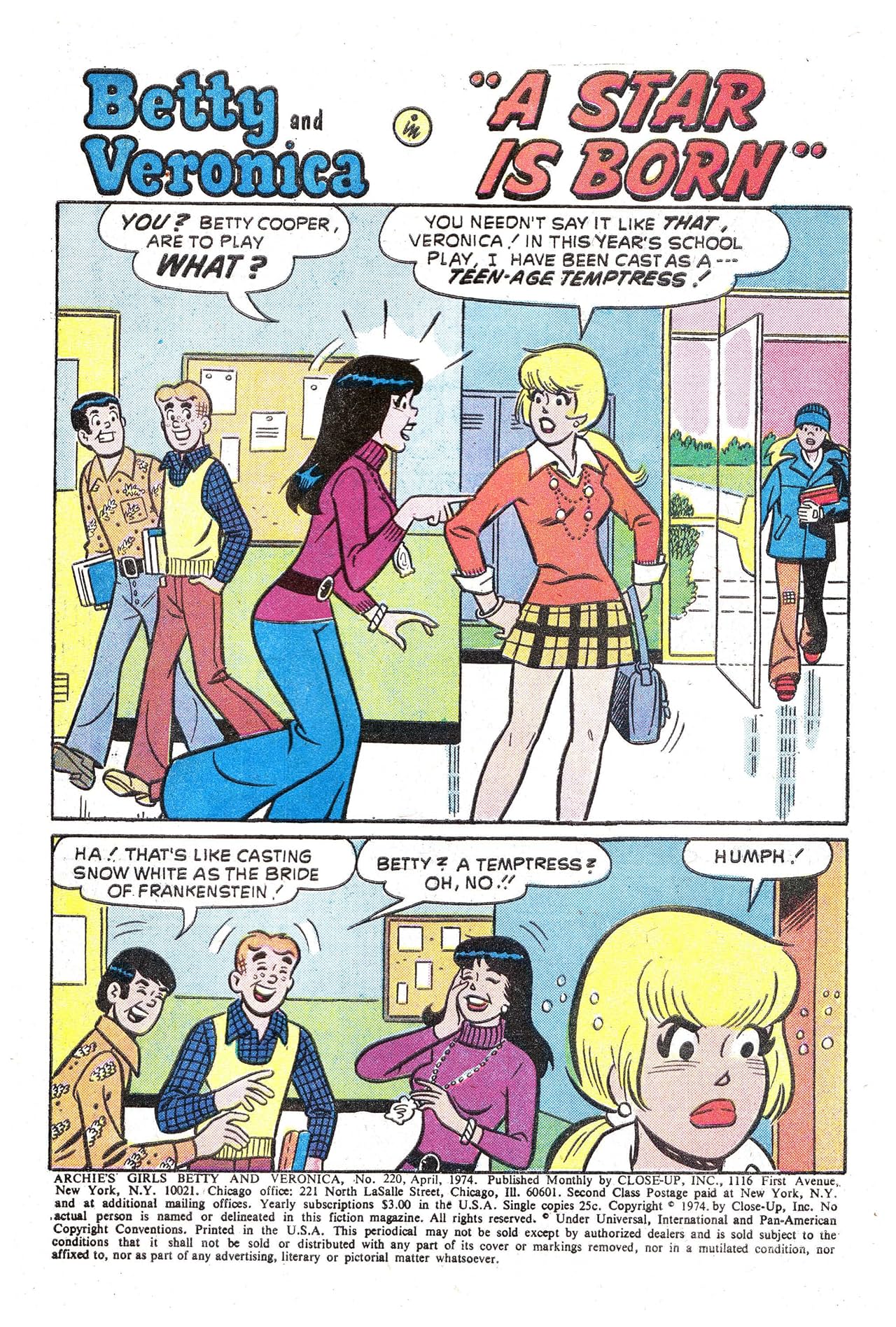 Archie's Girls Betty & Veronica #220