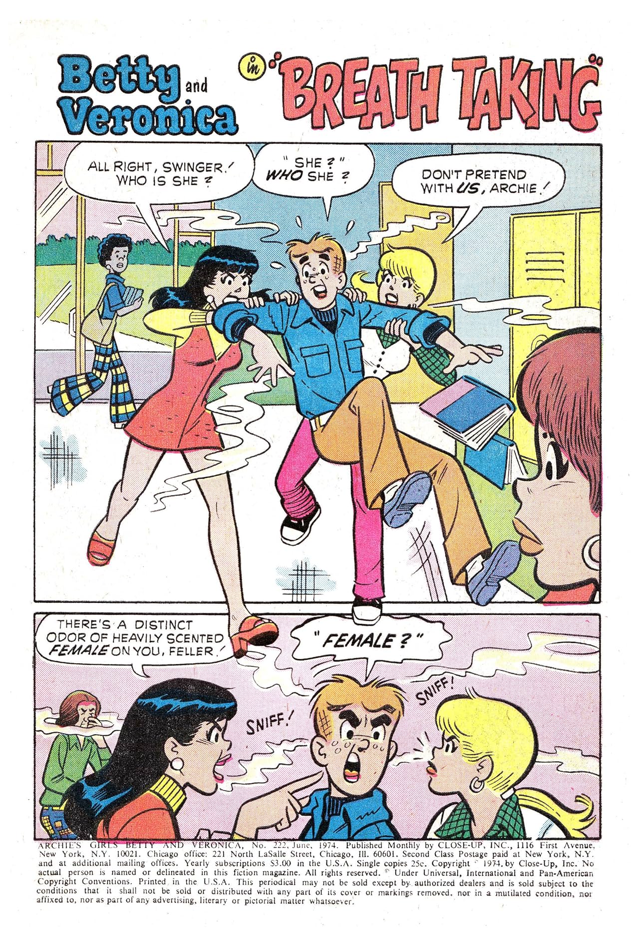 Archie's Girls Betty & Veronica #222