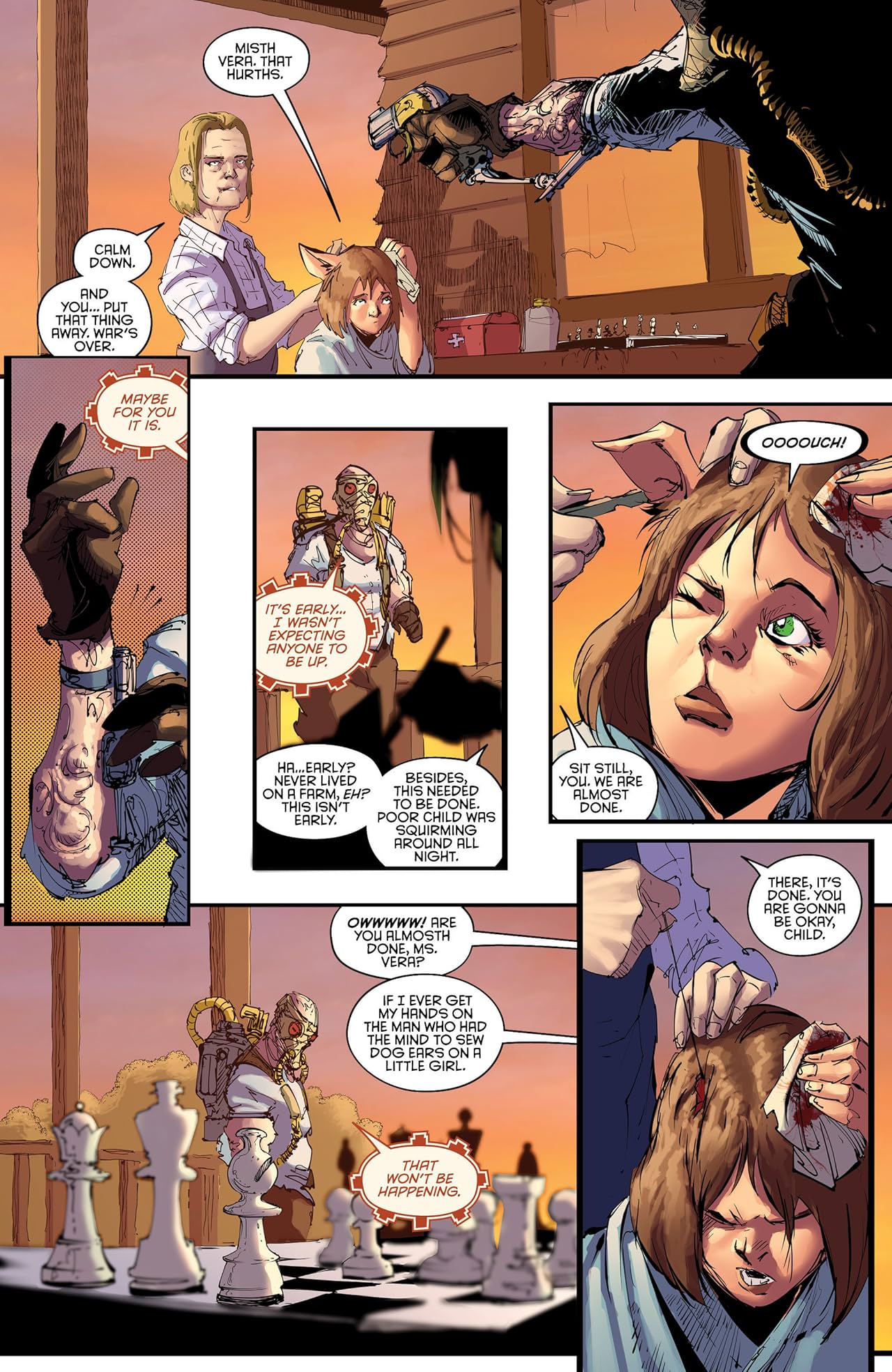 Broken Gargoyles: Sin and Virtue #2