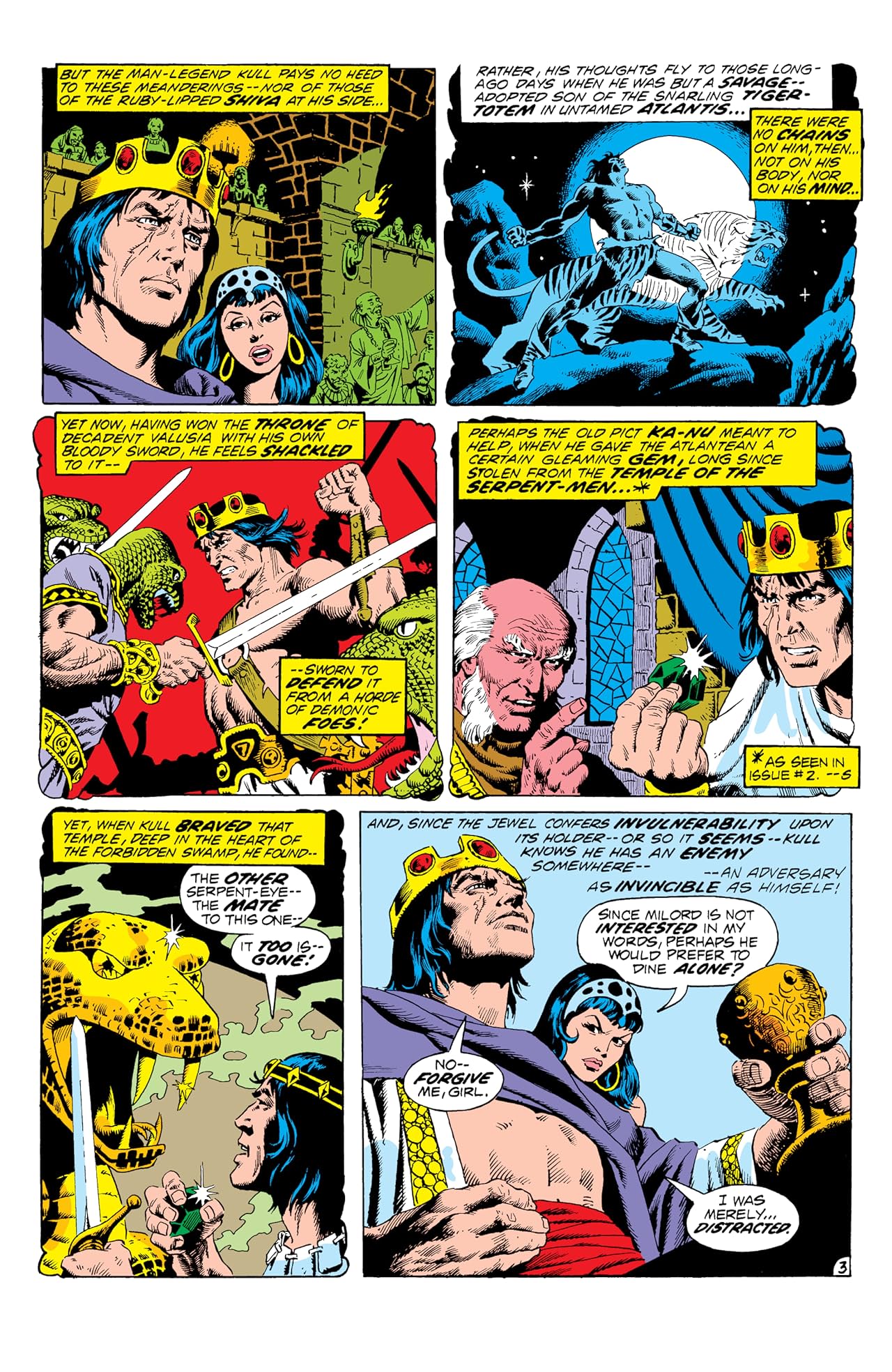 Kull The Conqueror (1971-1973) #3