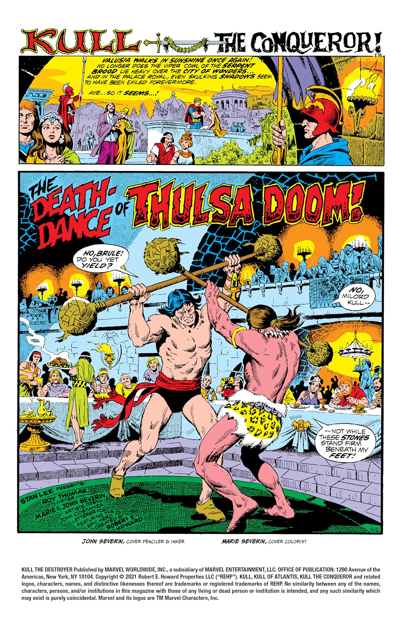 Kull The Conqueror (1971-1973) #3