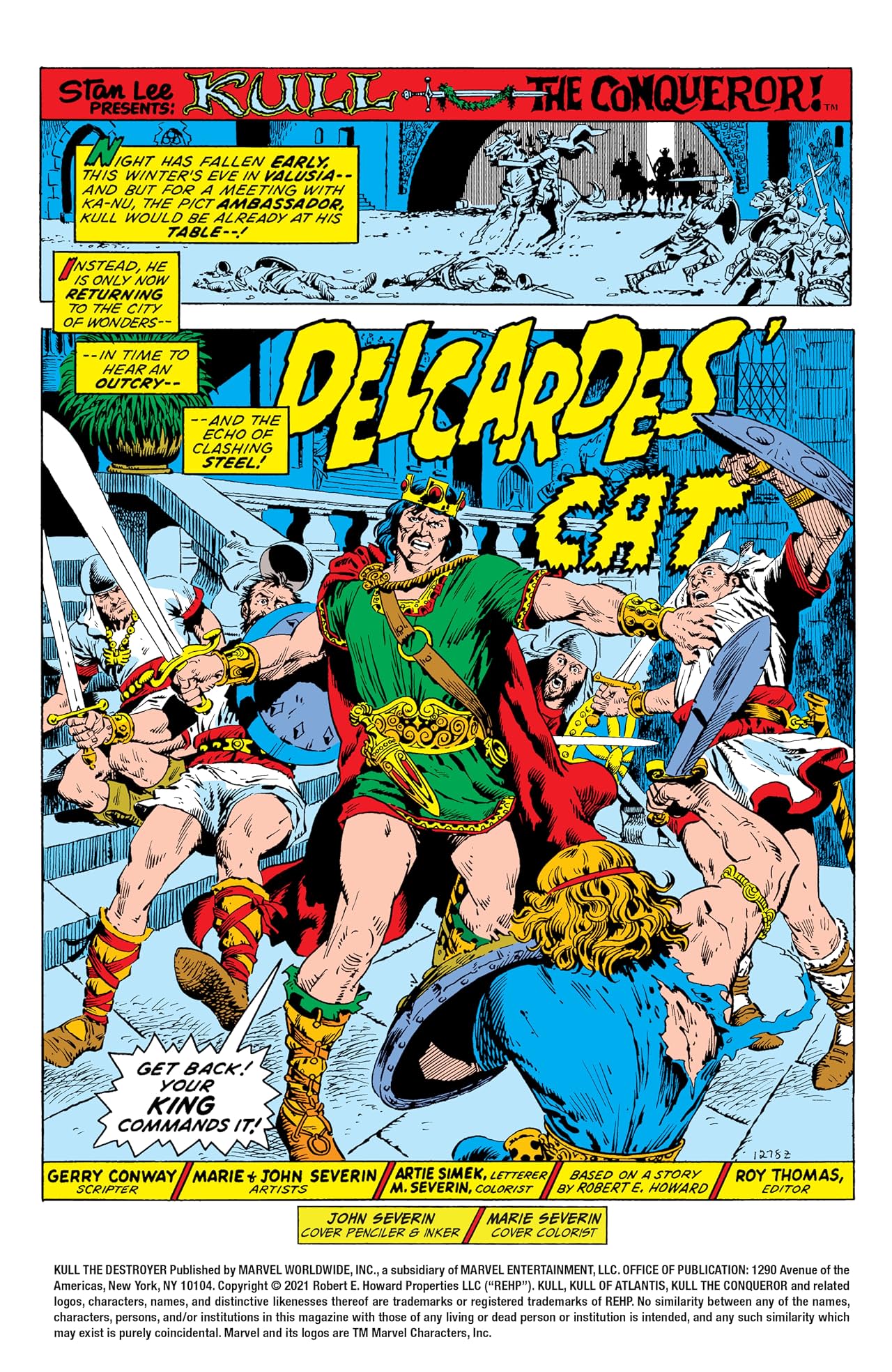 Kull The Conqueror (1971-1973) #7