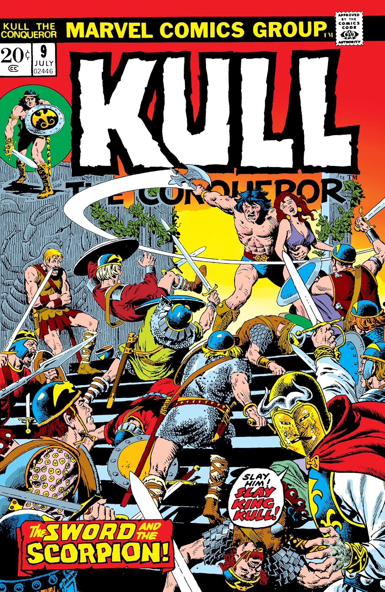 Kull The Conqueror (1971-1973) #9