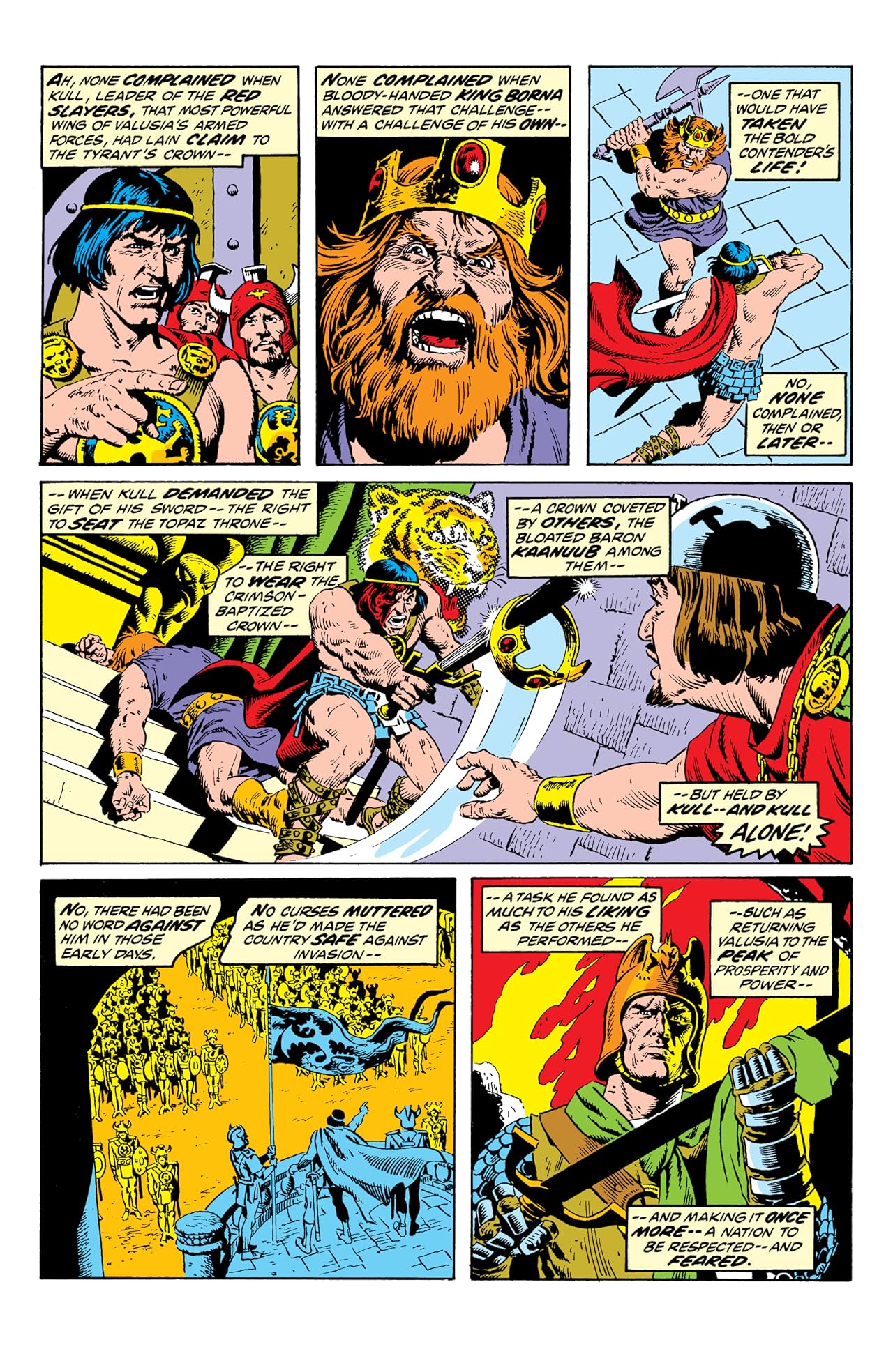 Kull The Conqueror (1971-1973) #9