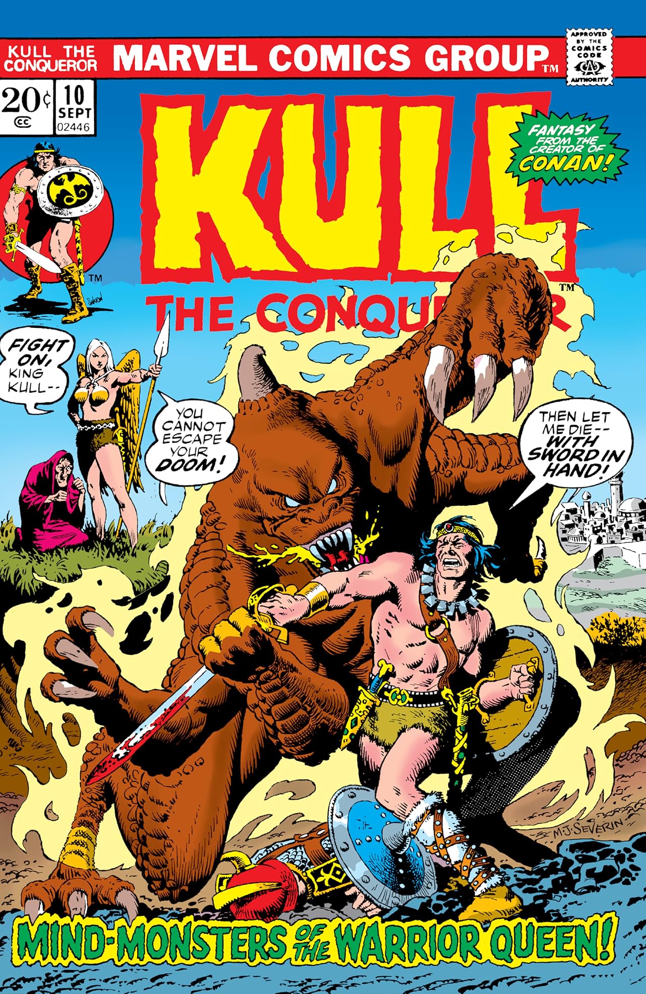 Kull The Conqueror (1971-1973) #10