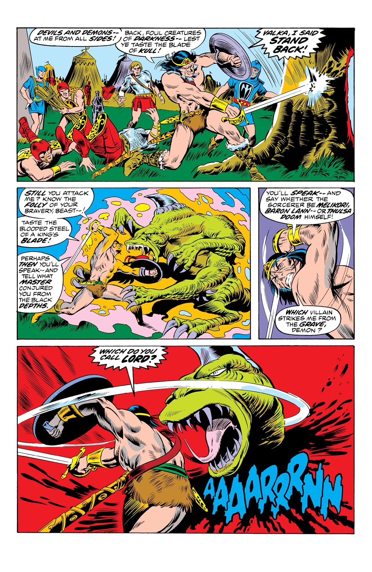 Kull The Conqueror (1971-1973) #10