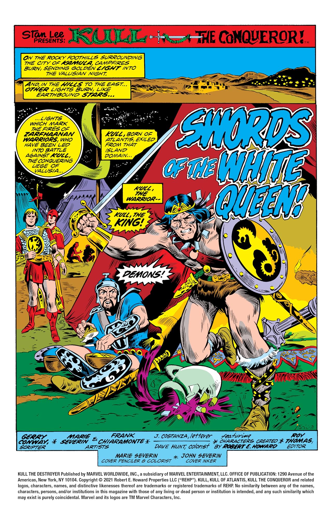 Kull The Conqueror (1971-1973) #10