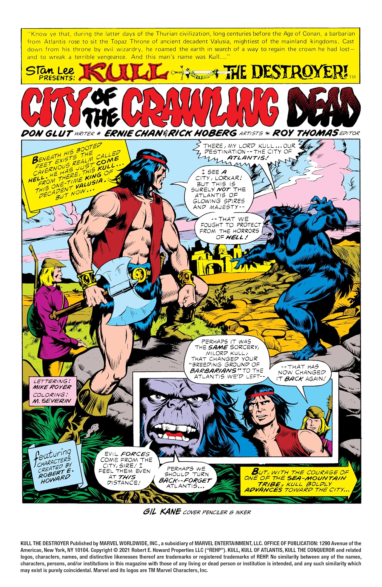 Kull The Destroyer (1973-1978) #21