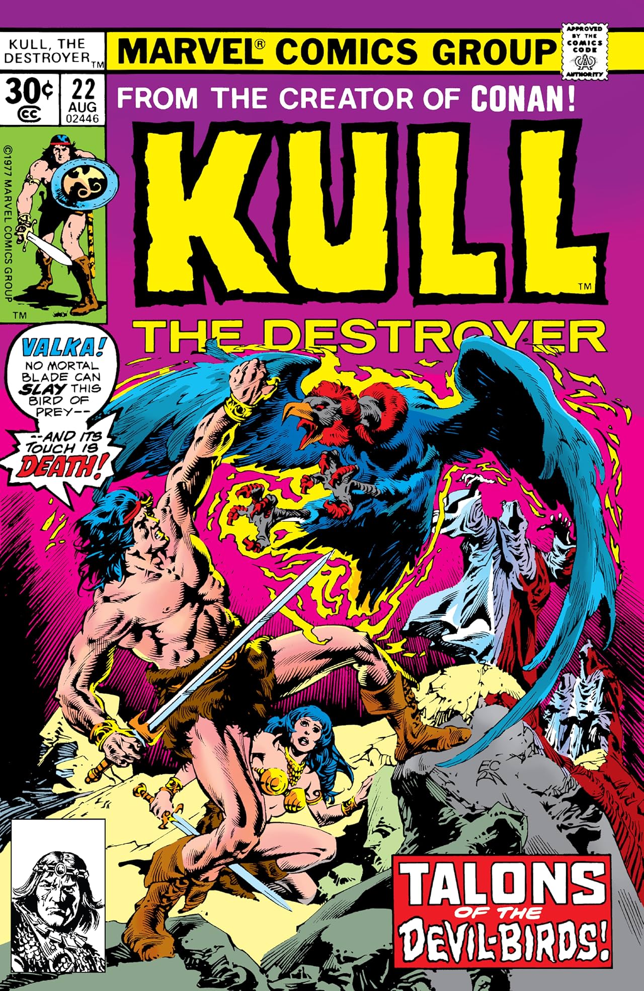 Kull The Destroyer (1973-1978) #22