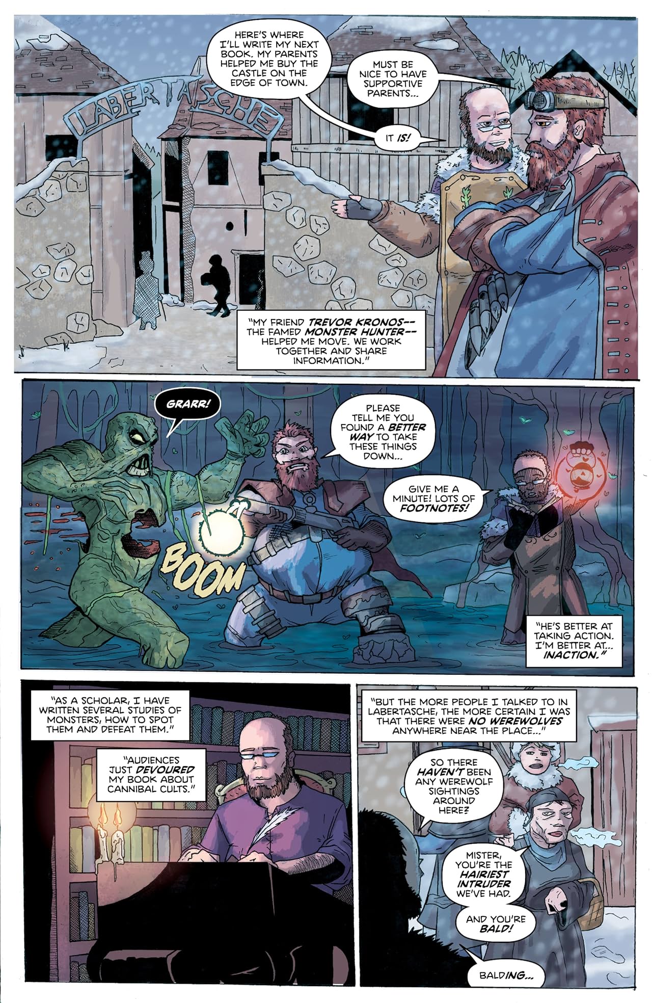 Monstrous: Heartbreak and Bloodless #3