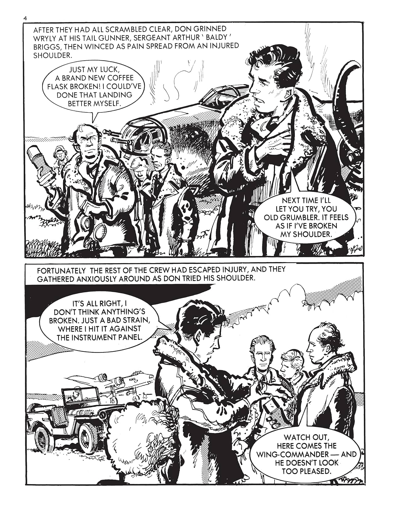 Commando #5470: Flying High!