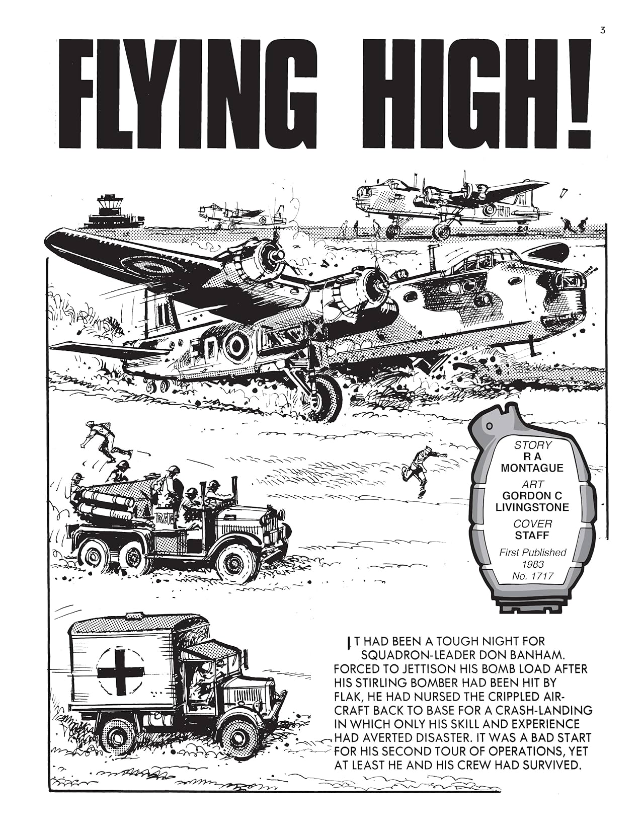 Commando #5470: Flying High!