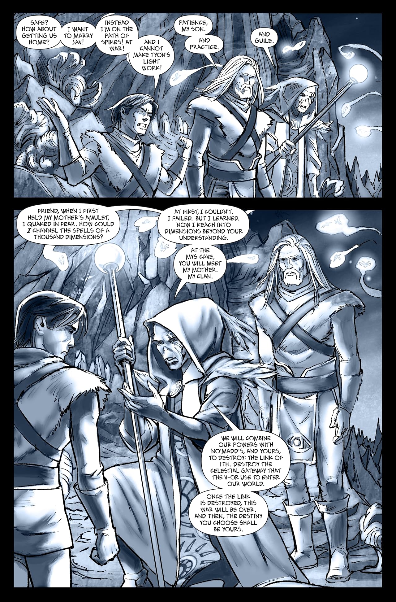 No'madd: The Cave of Broken Tombs #3 (of 3)