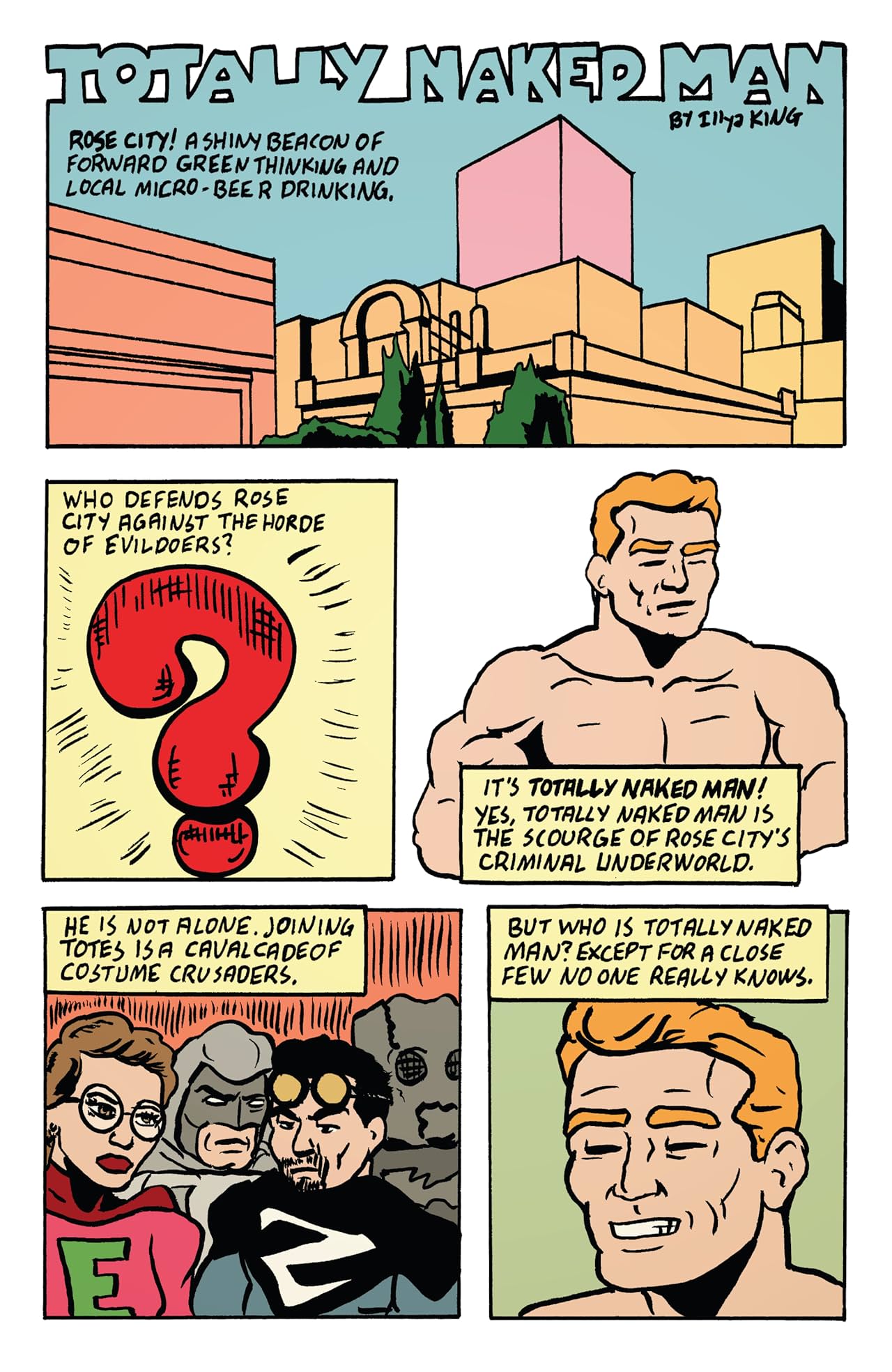 Totally Naked Man Vol. 1: Justice is Awesome!