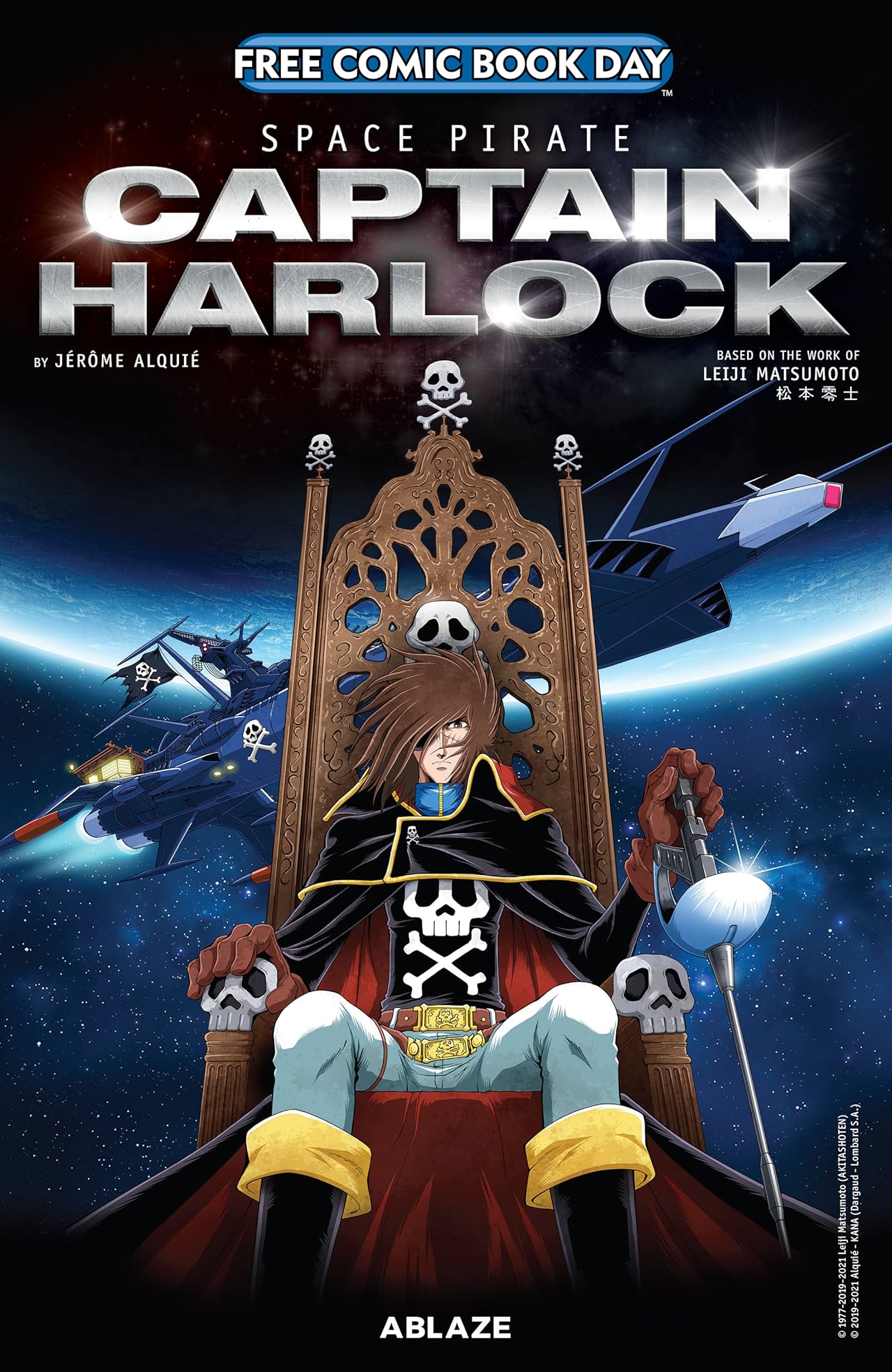 Space Pirate Captain Harlock #1: FCBD