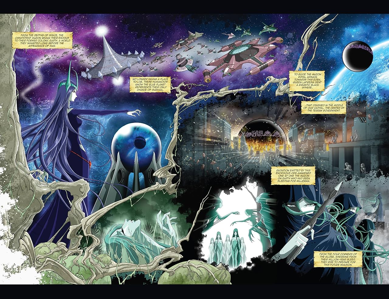 Space Pirate Captain Harlock #1: FCBD