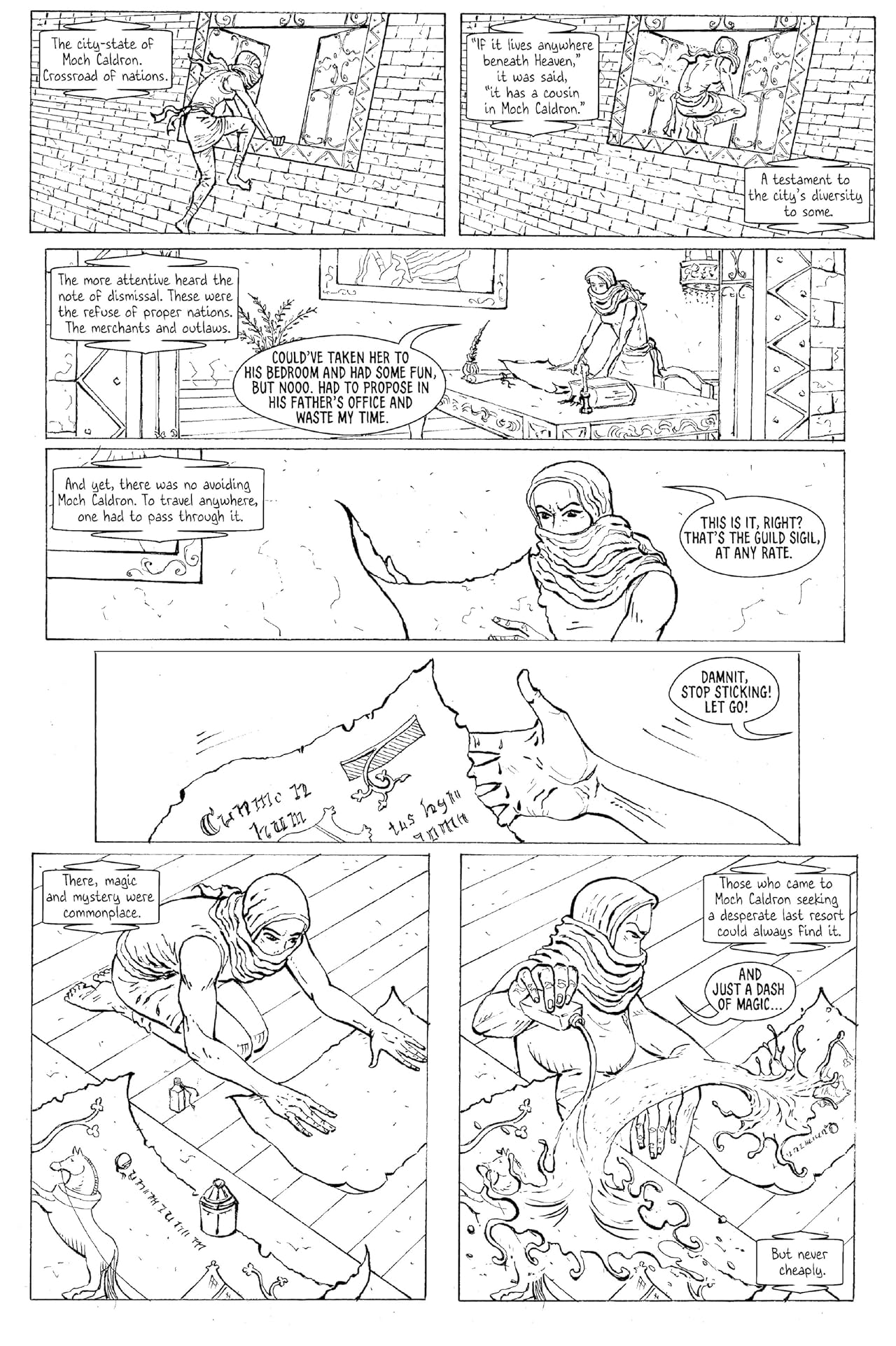 Sylbani Among the Shadows