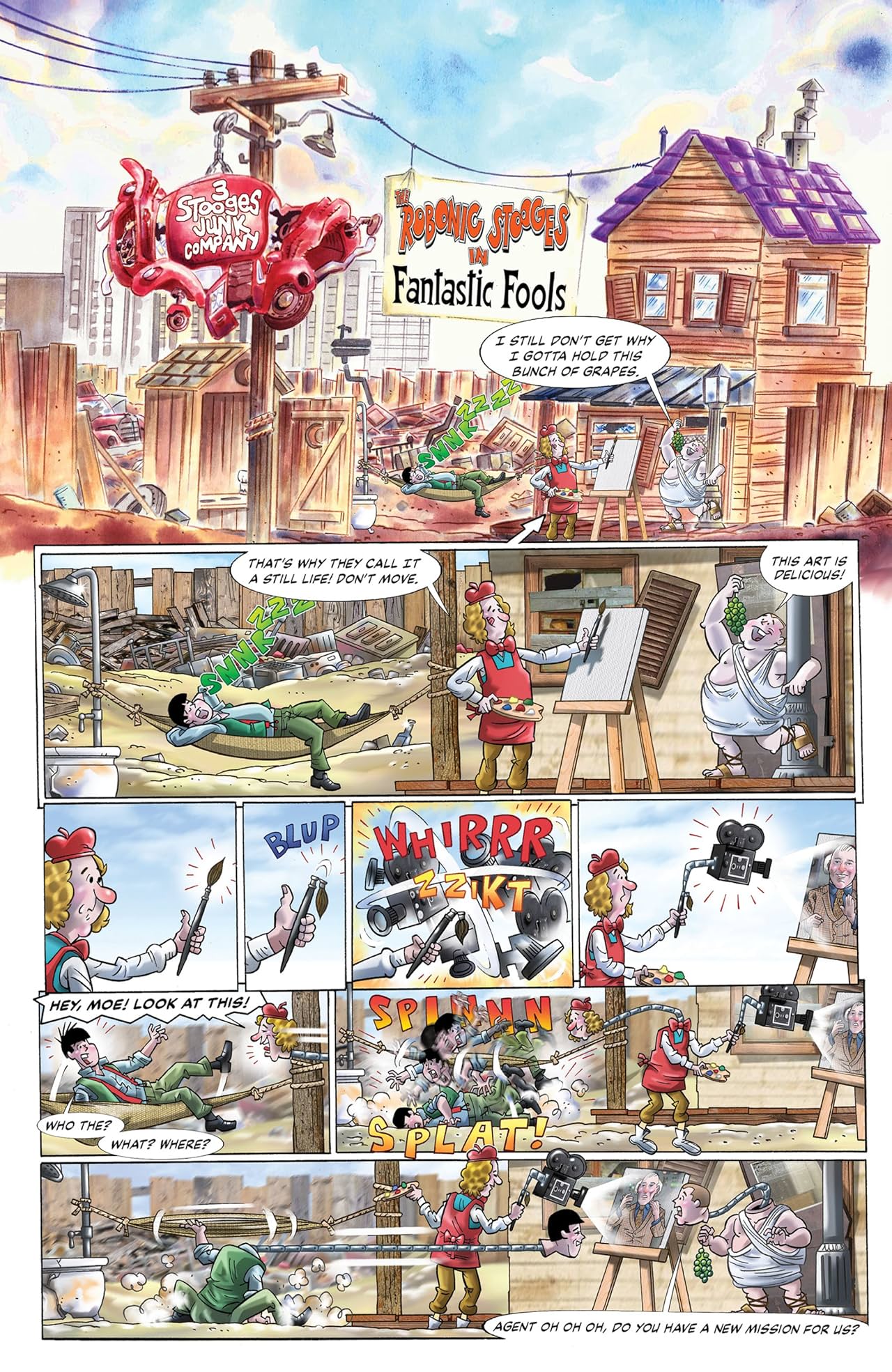 Robonic Stooges #2: Fantastic Fools