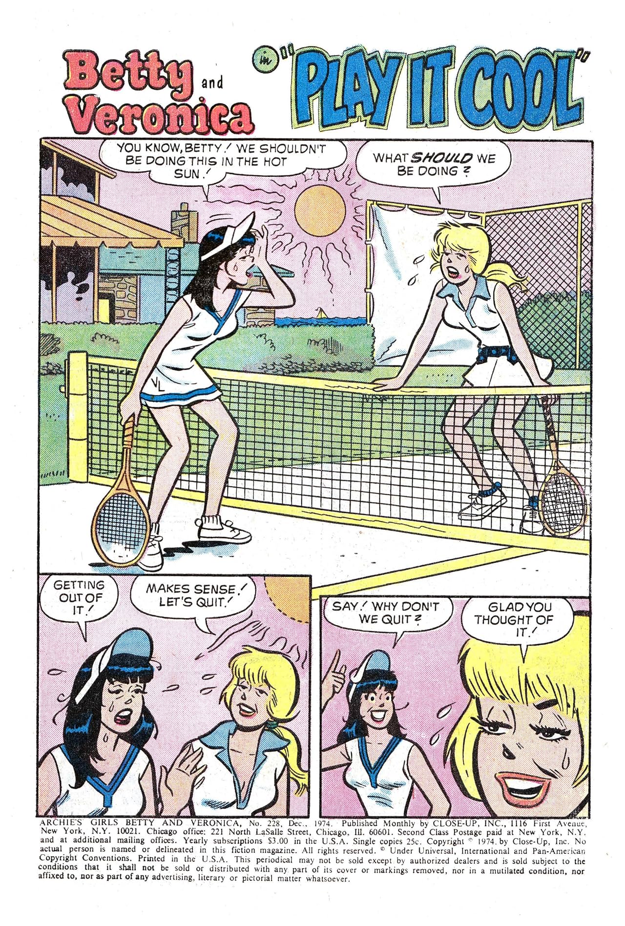 Archie's Girls Betty & Veronica #228