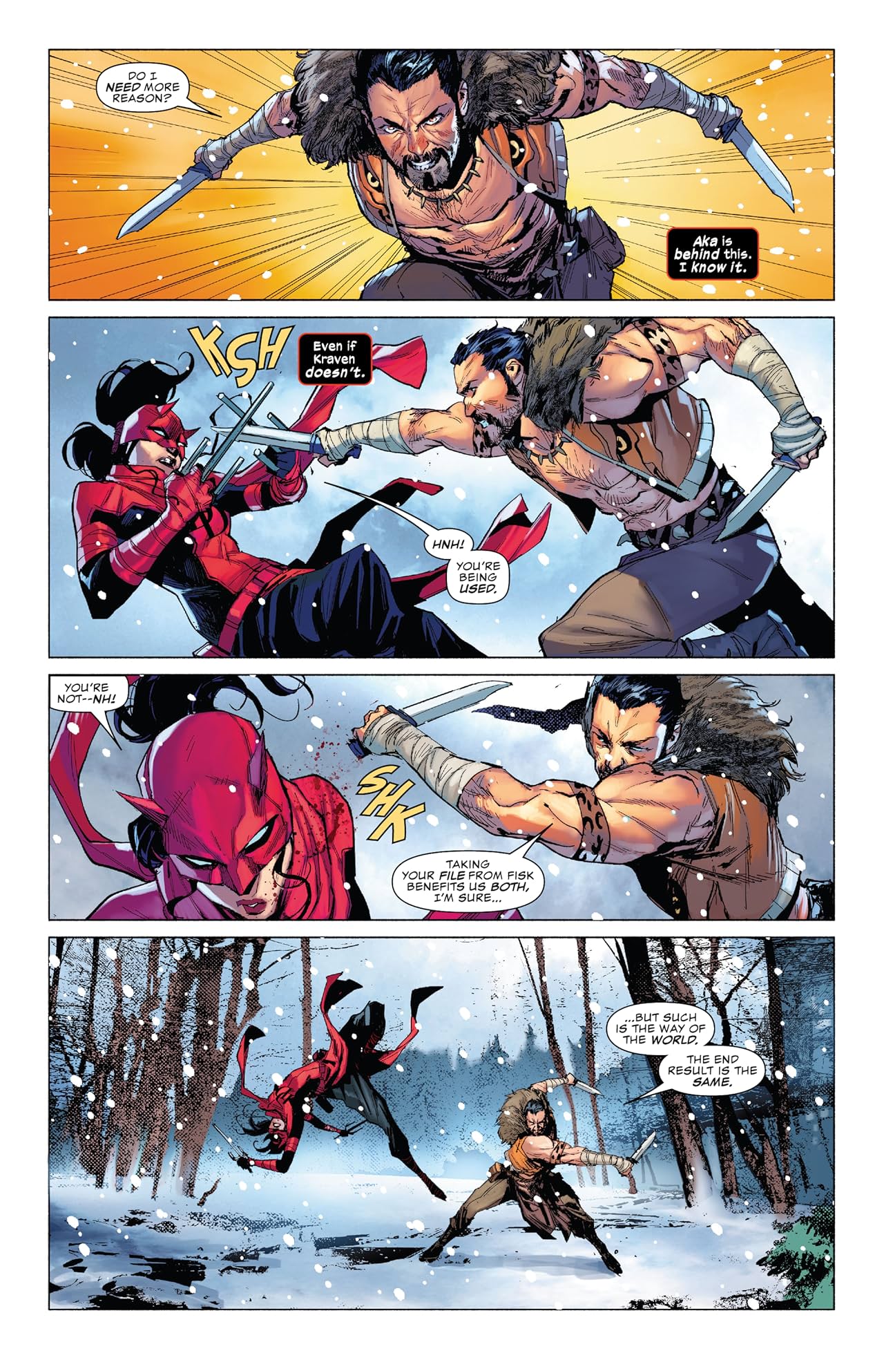 Daredevil: Woman Without Fear (2022) #2 (of 3)