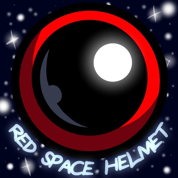 RED SPACE HELMET