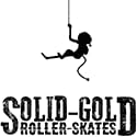 Solid-Gold Roller-Skates
