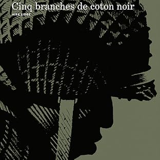 Cinq branches de coton noir