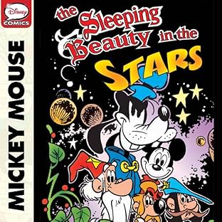 Mickey Mouse and the Sleeping Beauty in the Stars