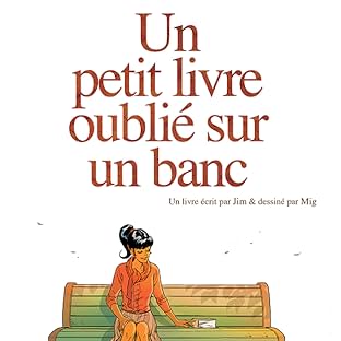 Un petit livre oublié sur un banc