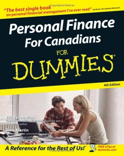 Personal Finance For Canadians For Dummies book cover