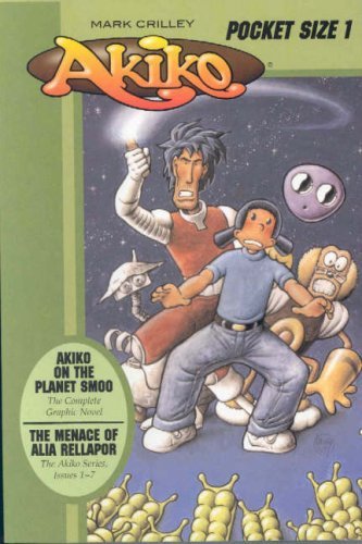Akiko: The Menace of Alia Rellapor Vol. 1 & Akiko on the Planet Smoo cover