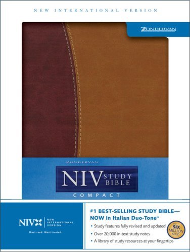 Holy Bible: NIV Zondervan NIV Study Bible, Compact Edition by Anonymous ...
