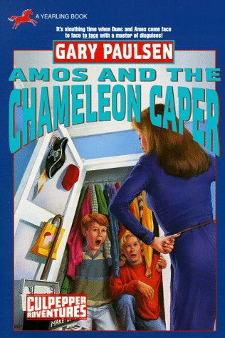 Amos and the Chameleon Caper book cover