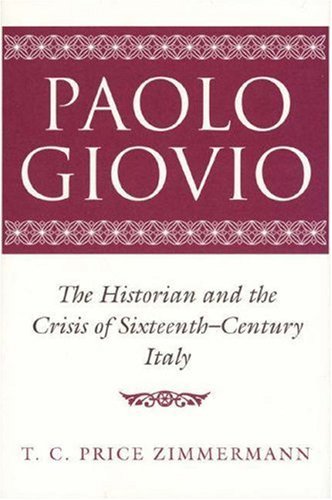 Paolo Giovio by T.C. Price Zimmermann Goodreads