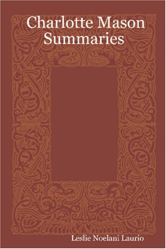 Charlotte Mason Summaries book cover