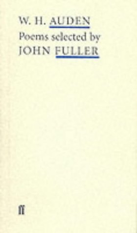 W. H. Auden Poems book cover