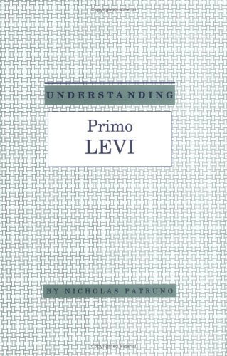 Understanding Primo Levi book cover
