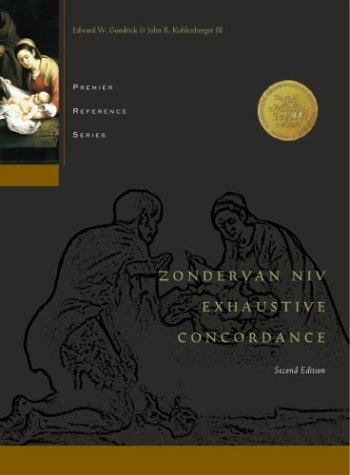 Zondervan NIV Exhaustive Concordance book cover