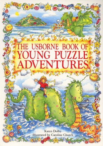 The Usborne Book of Young Puzzle Adventures book cover
