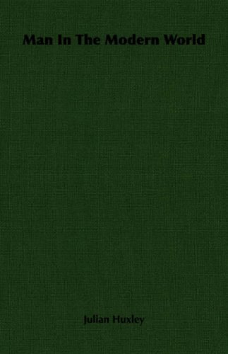 Man in the Modern World book cover