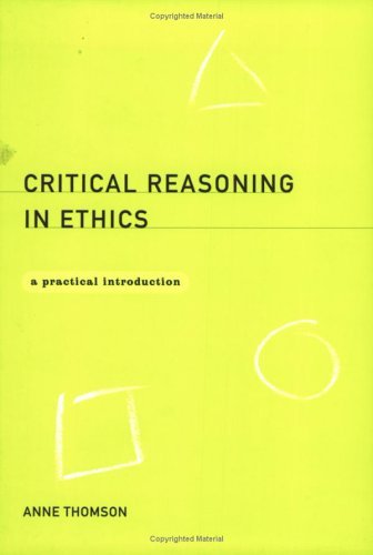 Critical Reasoning in Ethics book cover