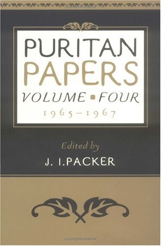 Puritan Papers Vol 4 book cover