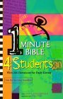 One-Minute Bible 4 Students book cover