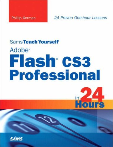 Adobe Flash CS3 Professional in 24 Hours book cover