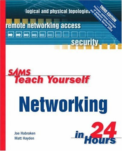 Sams Teach Yourself Networking in 24 Hours book cover