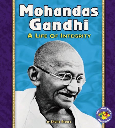 Mohandas Gandhi book cover