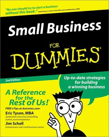 Small Business for Dummies book cover