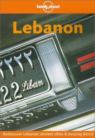 Lonely Planet Lebanon book cover